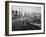 Manhattan Bridge with Twin Towers-null-Framed Photographic Print