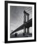 Manhattan Bridge-Chris Bliss-Framed Art Print