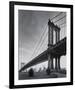 Manhattan Bridge-Chris Bliss-Framed Art Print