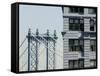 Manhattan Bridge-Bo Zaunders-Framed Stretched Canvas