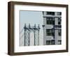 Manhattan Bridge-Bo Zaunders-Framed Photographic Print