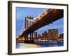 Manhattan Bridge-Rudy Sulgan-Framed Photographic Print