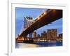 Manhattan Bridge-Rudy Sulgan-Framed Photographic Print