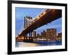 Manhattan Bridge-Rudy Sulgan-Framed Photographic Print