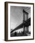 Manhattan Bridge-Chris Bliss-Framed Photographic Print