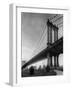 Manhattan Bridge-Chris Bliss-Framed Photographic Print