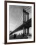 Manhattan Bridge-Chris Bliss-Framed Photographic Print