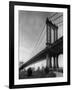 Manhattan Bridge-Chris Bliss-Framed Photographic Print