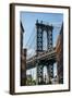 Manhattan Bridge-Bill Carson Photography-Framed Art Print