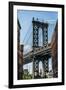 Manhattan Bridge-Bill Carson Photography-Framed Art Print