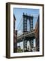 Manhattan Bridge-Bill Carson Photography-Framed Art Print