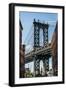 Manhattan Bridge-Bill Carson Photography-Framed Art Print