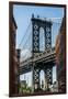 Manhattan Bridge-Bill Carson Photography-Framed Art Print