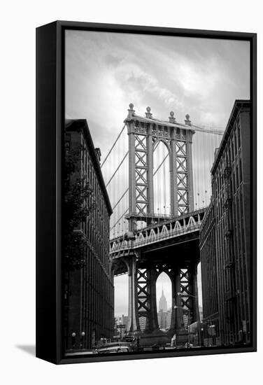 Manhattan Bridge-Jessica Jenney-Framed Stretched Canvas