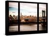 Manhattan Brige with the Empire State Building - NY Cityscape - Manhattan, New York, USA-Philippe Hugonnard-Stretched Canvas