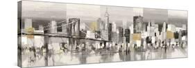 Manhattan & Brooklyn Bridge-Luigi Florio-Stretched Canvas