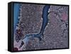 Manhattan & Brooklyn, New York-Stocktrek Images-Framed Stretched Canvas