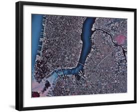 Manhattan & Brooklyn, New York-Stocktrek Images-Framed Photographic Print