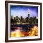 Manhattan Brooklyn-Philippe Hugonnard-Framed Giclee Print