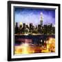 Manhattan Brooklyn-Philippe Hugonnard-Framed Giclee Print