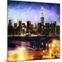 Manhattan Brooklyn-Philippe Hugonnard-Mounted Giclee Print