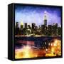 Manhattan Brooklyn-Philippe Hugonnard-Framed Stretched Canvas