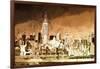 Manhattan Brown Shade-Philippe Hugonnard-Framed Giclee Print