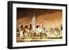 Manhattan Brown Shade-Philippe Hugonnard-Framed Giclee Print