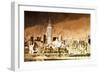 Manhattan Brown Shade-Philippe Hugonnard-Framed Giclee Print