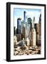 Manhattan Buildings-Philippe Hugonnard-Framed Giclee Print