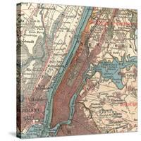 Manhattan (C. 1900)-Encyclopaedia Britannica-Stretched Canvas