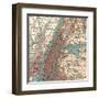 Manhattan (C. 1900)-Encyclopaedia Britannica-Framed Art Print