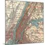 Manhattan (C. 1900)-Encyclopaedia Britannica-Mounted Art Print