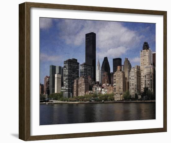 Manhattan Calm-Pete Kelly-Framed Giclee Print