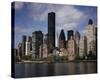 Manhattan Calm-Pete Kelly-Stretched Canvas