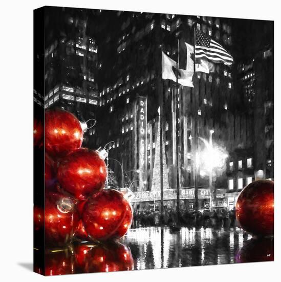 Manhattan Christmas II-Philippe Hugonnard-Stretched Canvas