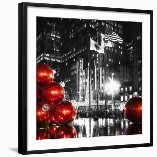 Manhattan Christmas II-Philippe Hugonnard-Framed Giclee Print