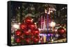 Manhattan Christmas-Philippe Hugonnard-Framed Stretched Canvas