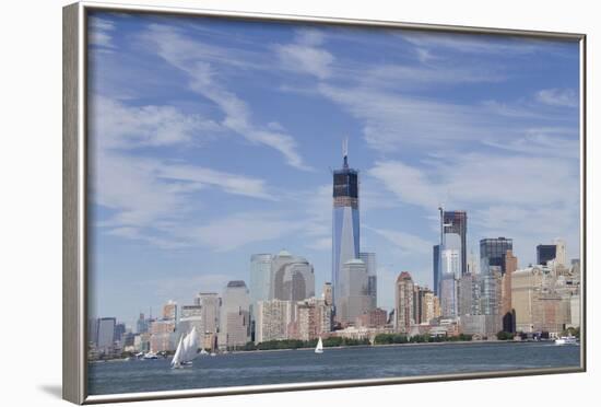 Manhattan City Skyline, New York, New York, USA-Cindy Miller Hopkins-Framed Photographic Print