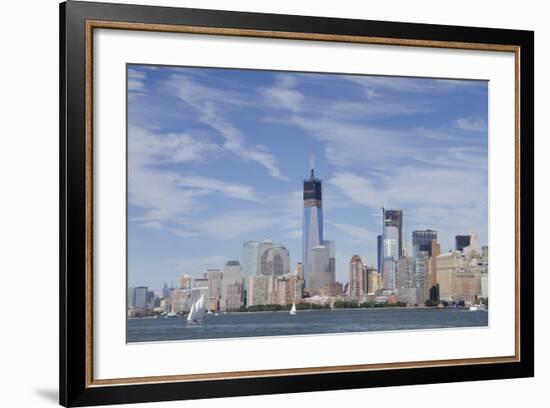 Manhattan City Skyline, New York, New York, USA-Cindy Miller Hopkins-Framed Photographic Print