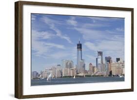 Manhattan City Skyline, New York, New York, USA-Cindy Miller Hopkins-Framed Photographic Print