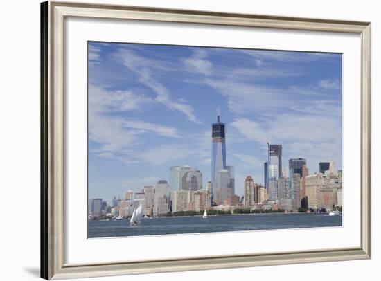 Manhattan City Skyline, New York, New York, USA-Cindy Miller Hopkins-Framed Photographic Print