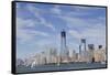 Manhattan City Skyline, New York, New York, USA-Cindy Miller Hopkins-Framed Stretched Canvas