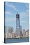 Manhattan City Skyline, New York, New York, USA-Cindy Miller Hopkins-Stretched Canvas