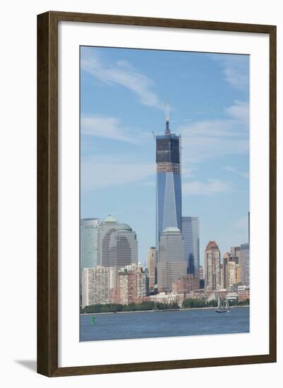 Manhattan City Skyline, New York, New York, USA-Cindy Miller Hopkins-Framed Photographic Print