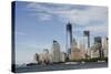 Manhattan City Skyline, New York, New York, USA-Cindy Miller Hopkins-Stretched Canvas