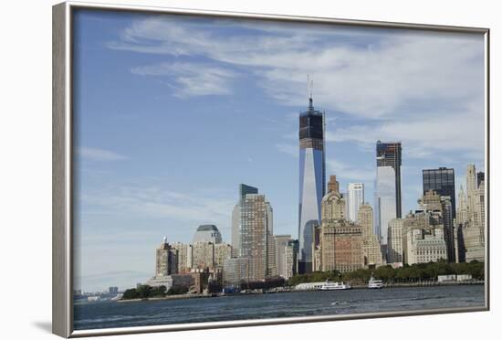 Manhattan City Skyline, New York, New York, USA-Cindy Miller Hopkins-Framed Photographic Print