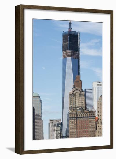 Manhattan City Skyline, New York, New York, USA-Cindy Miller Hopkins-Framed Photographic Print