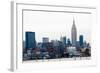 Manhattan Cityscape I-Erin Berzel-Framed Photographic Print