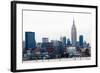 Manhattan Cityscape I-Erin Berzel-Framed Photographic Print